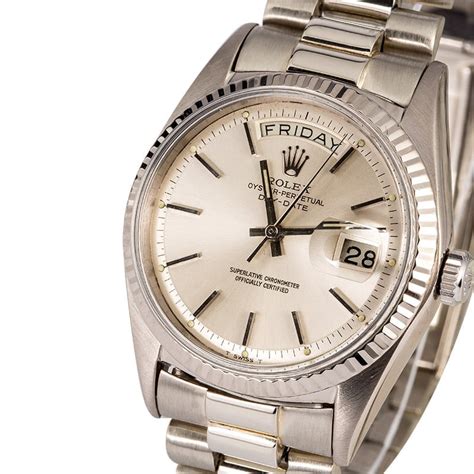 vintage rolex day date 1803|rolex 1803 white gold.